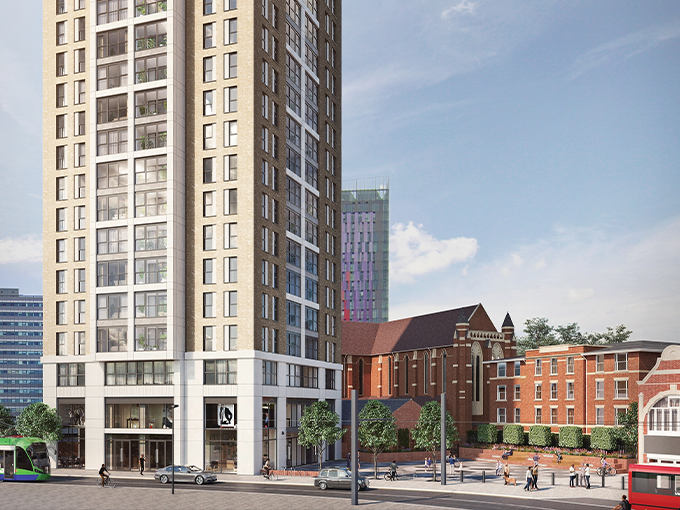 【倫敦Zone 5】位於校網地段的永久業權住宅項目 – London Square Croydon